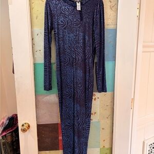 SpiritHoods Blue and Black velvet Garment